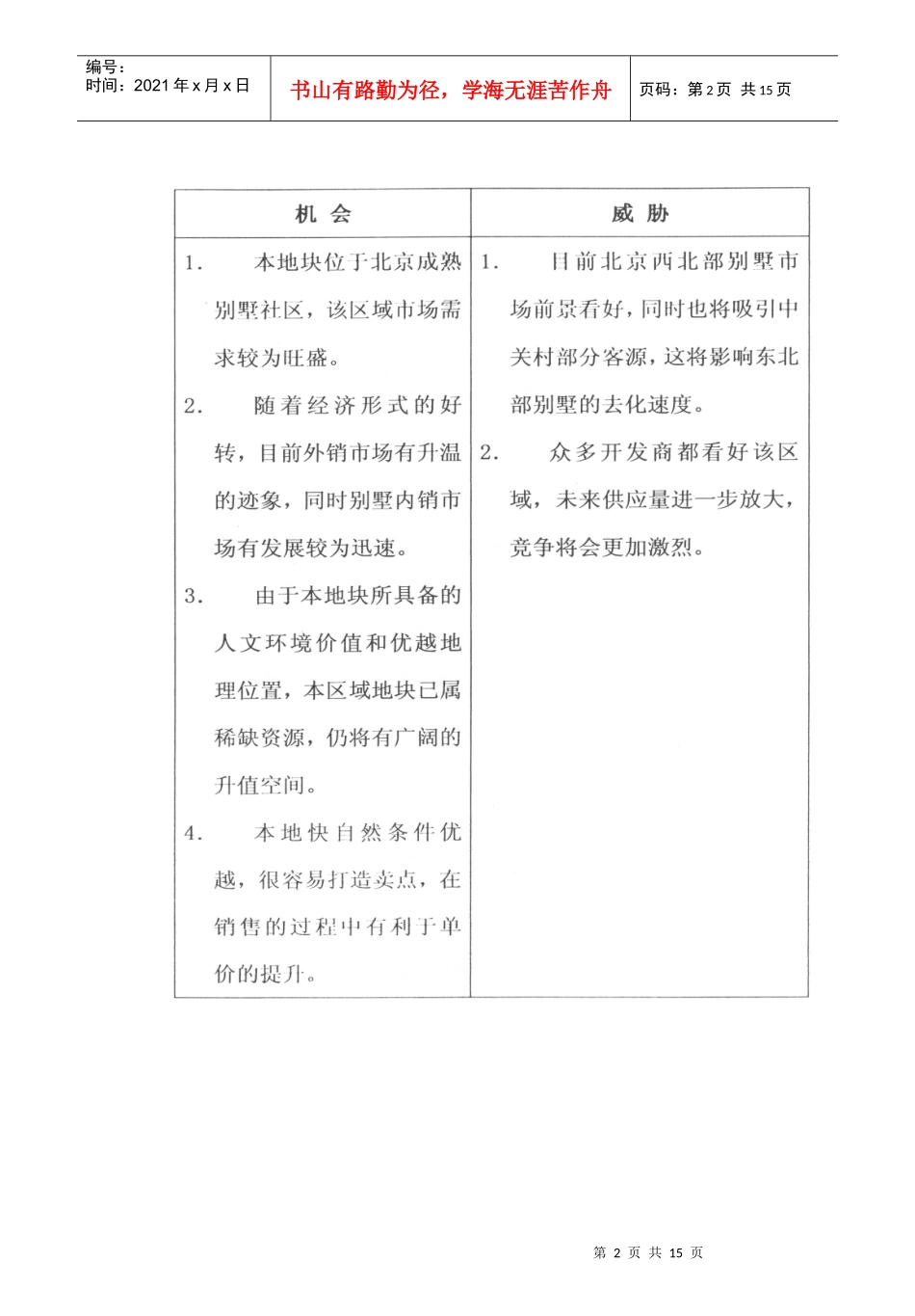 北京某别墅可行性研究报告_第3页