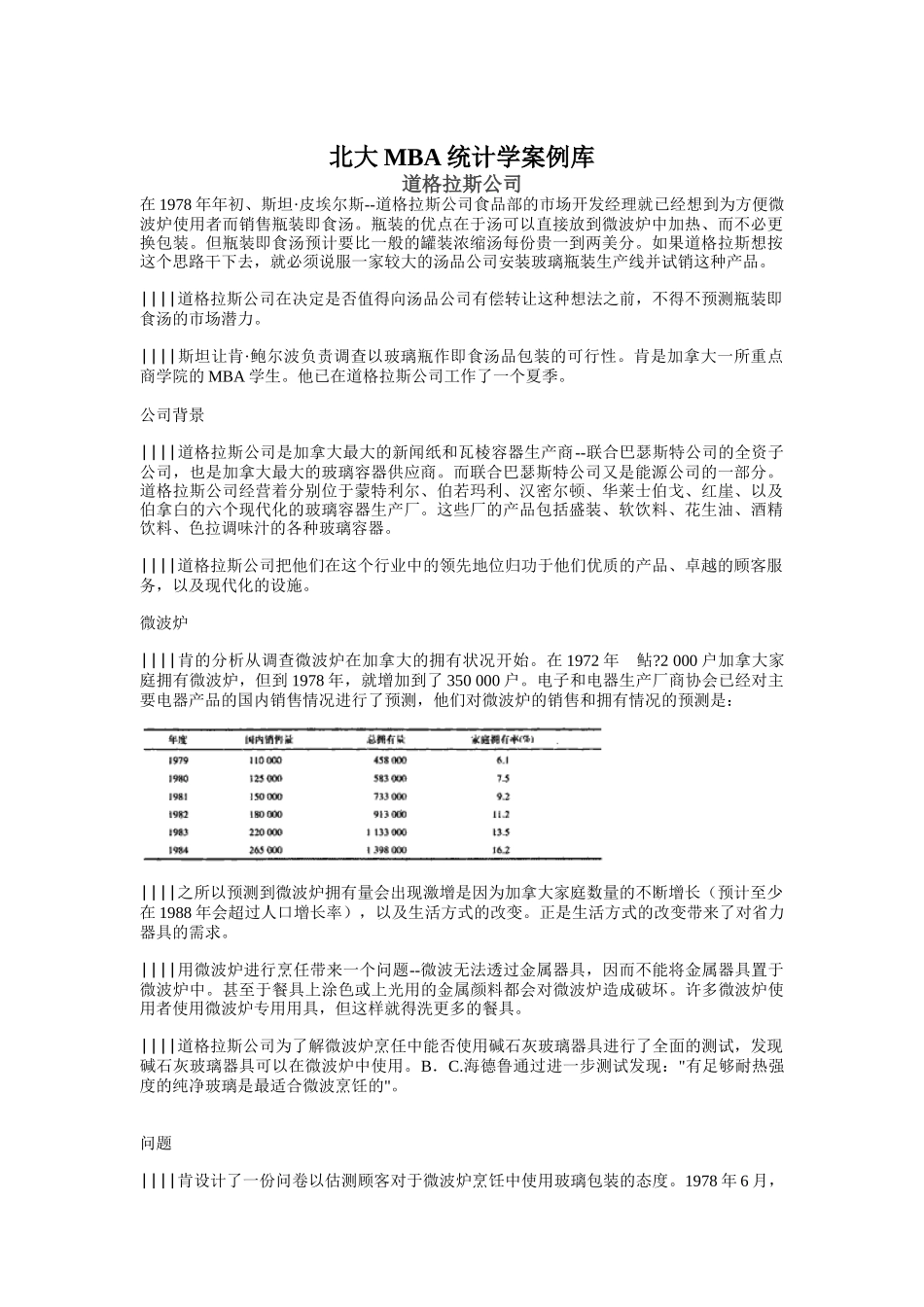 北大MBA统计学案例库_第1页