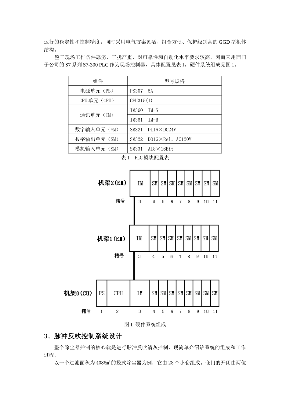 基于PLC的脉冲反吹袋式除尘器自控系统研制_第2页