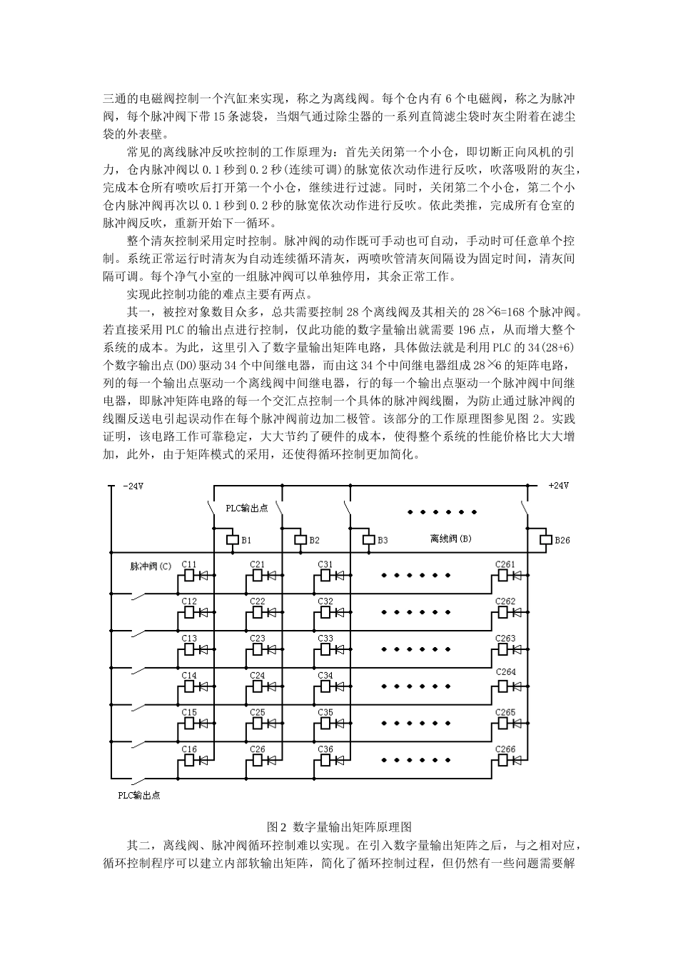 基于PLC的脉冲反吹袋式除尘器自控系统研制_第3页