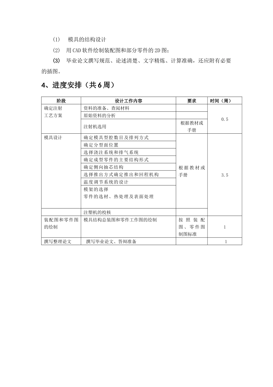 塑料积木的模具设计(含零件图与装配图,如有需要可索取)_第2页