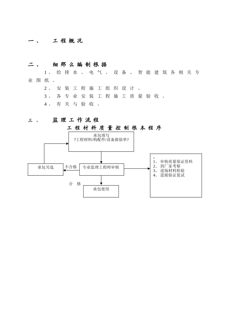 安装工程监理细则及工作流程_第2页
