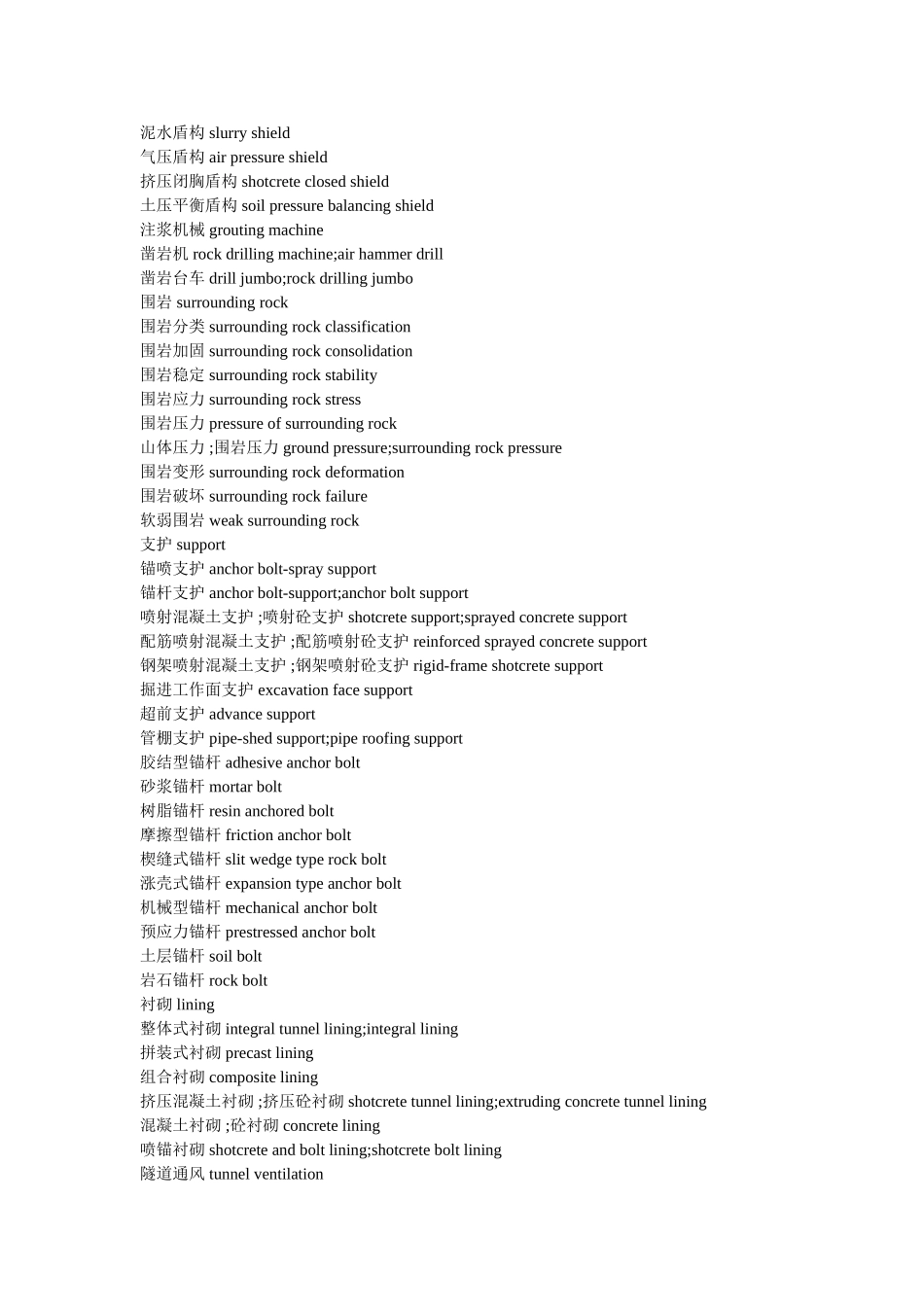 建筑工程专业词汇大全(82页)_第3页