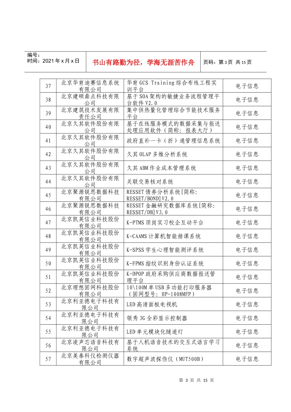北京市第十批自主创新产品介绍_第3页