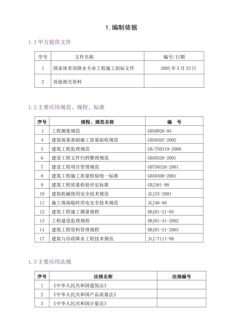 北京国家体育馆施工组织设计_第3页