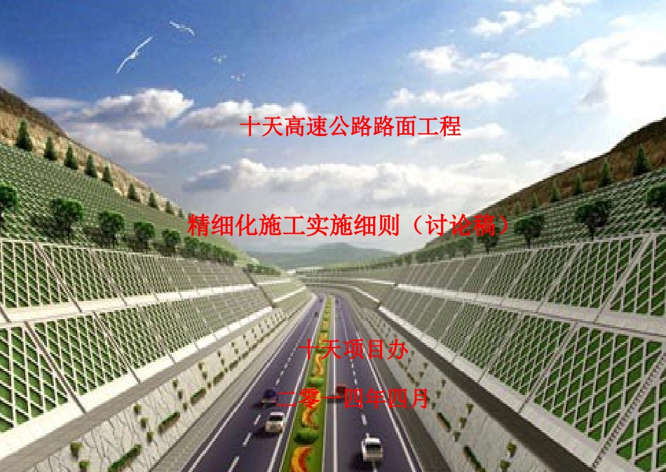 十天高速公路路面工程精细化施工实施细则汇总篇-副本_第1页