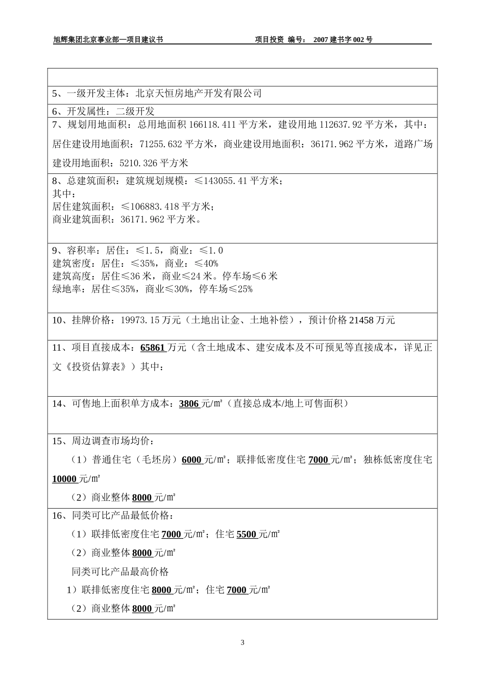 北京房山区阎村镇D地块商业项目用地项目建议书_33页_项_第3页
