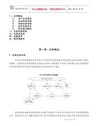医药股份有限公司总体发展方案