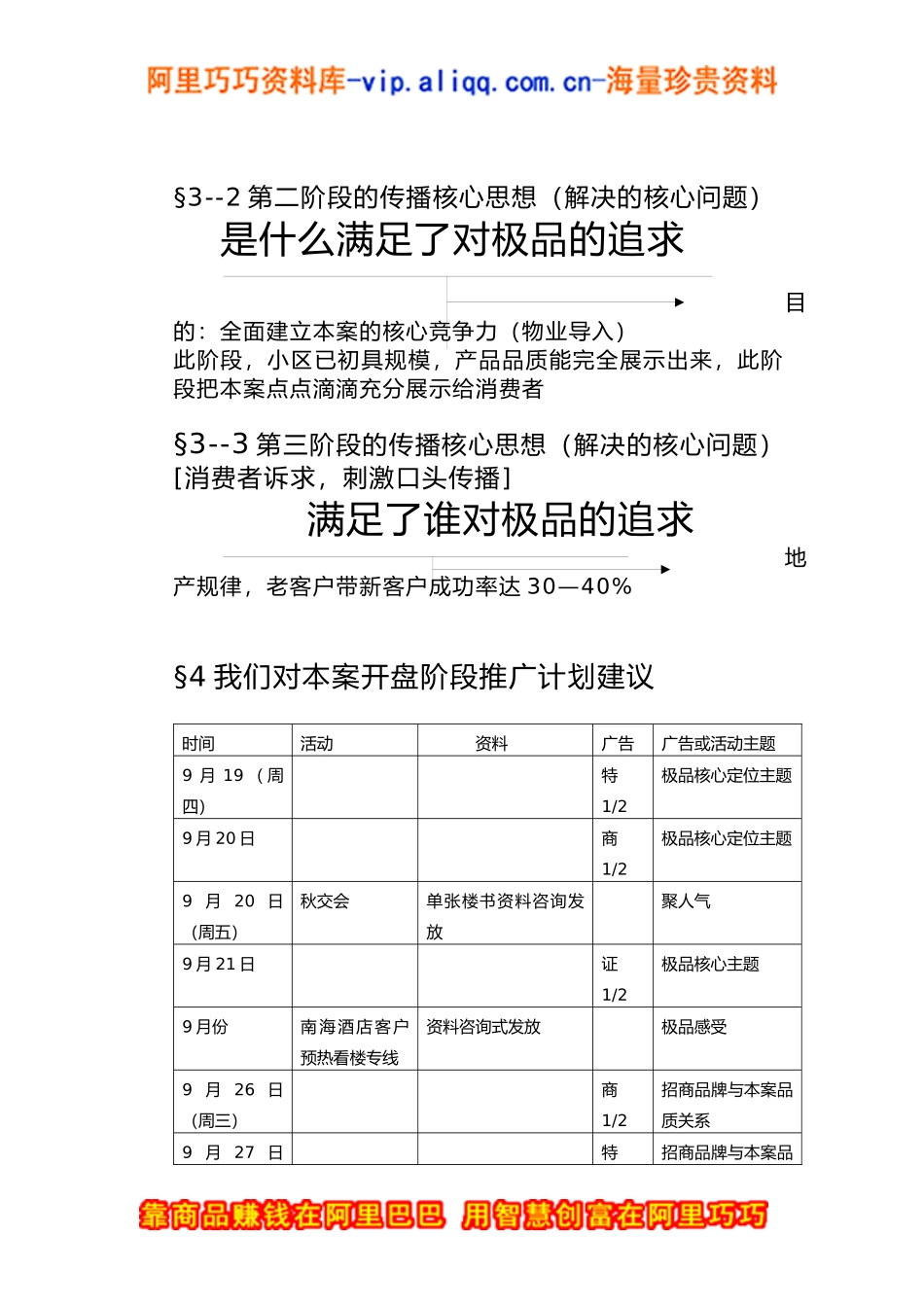 半山海景整合行销传播阶段策略提案(doc7)_第3页