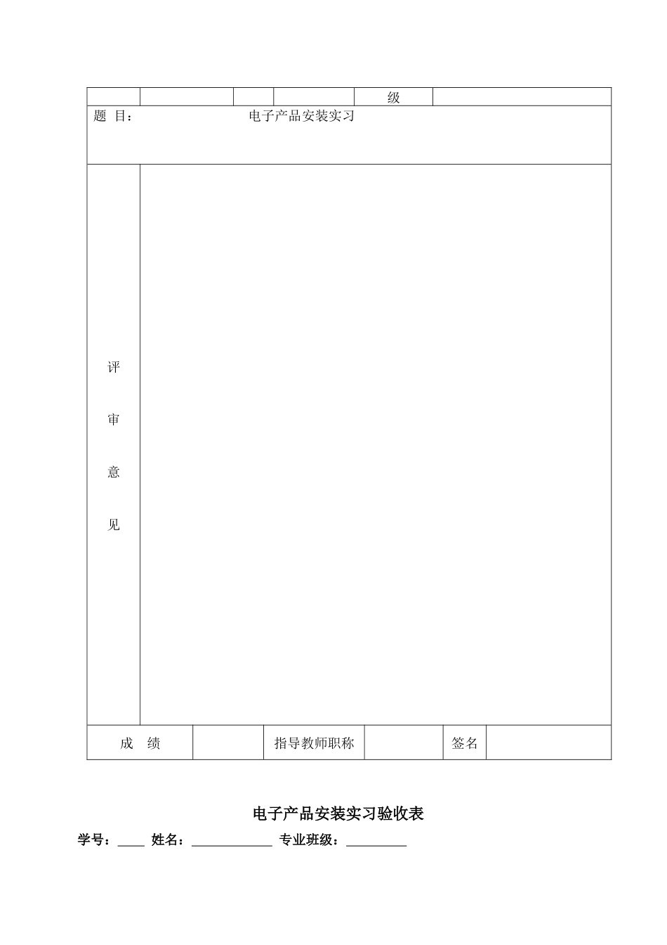 商学院电子产品安装实习报告_第2页