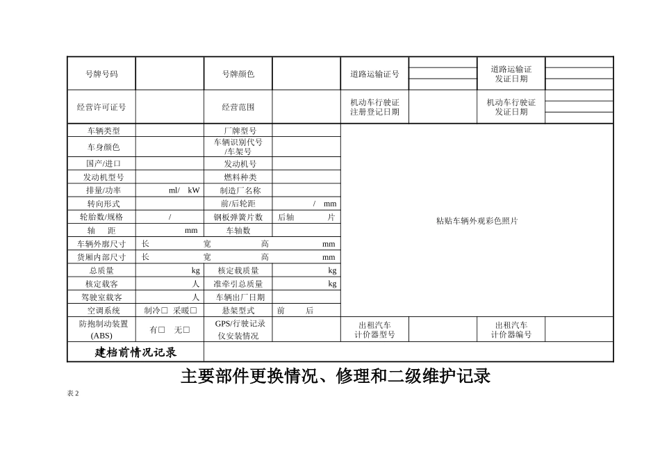 巨野县道路运输车辆技术档案_第3页