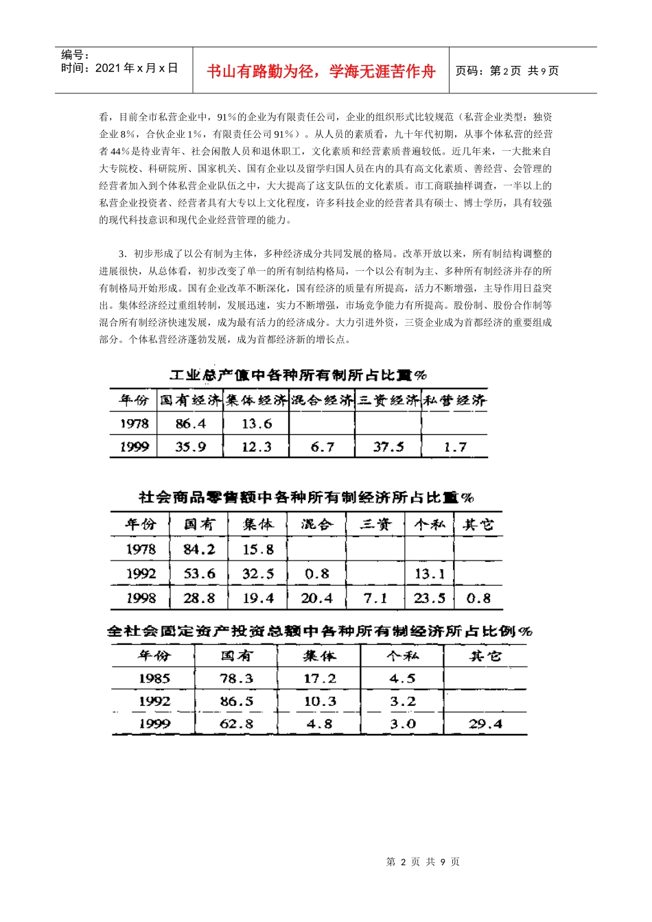 北京市个体私营经济发展情况调查_第2页