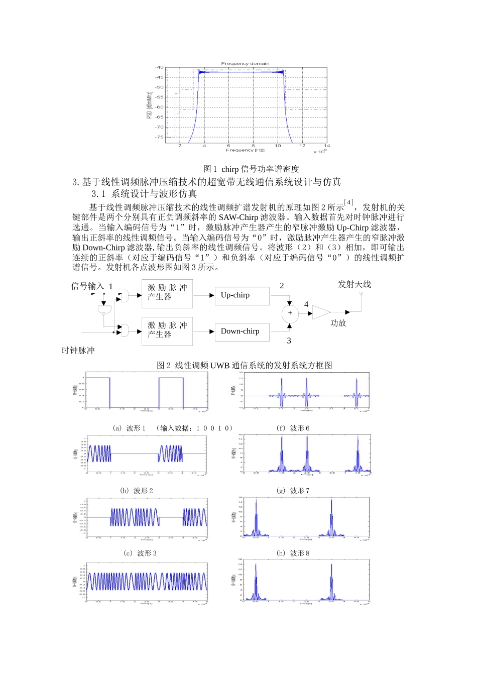 基于SAW器件的超宽带无线通信系统设计_第3页
