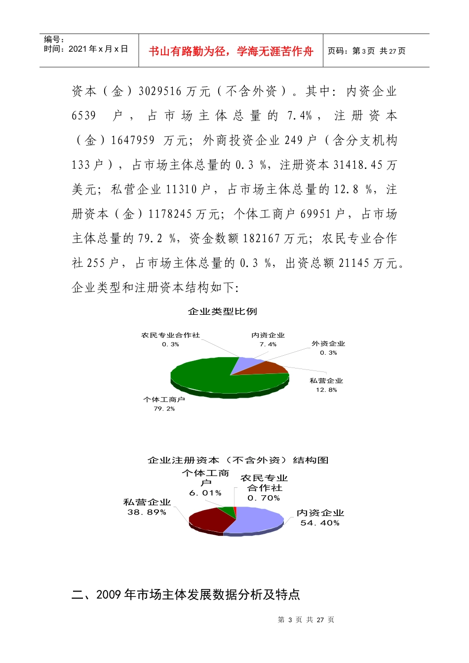 十堰市年度市场主体发展情况分析报告_第3页