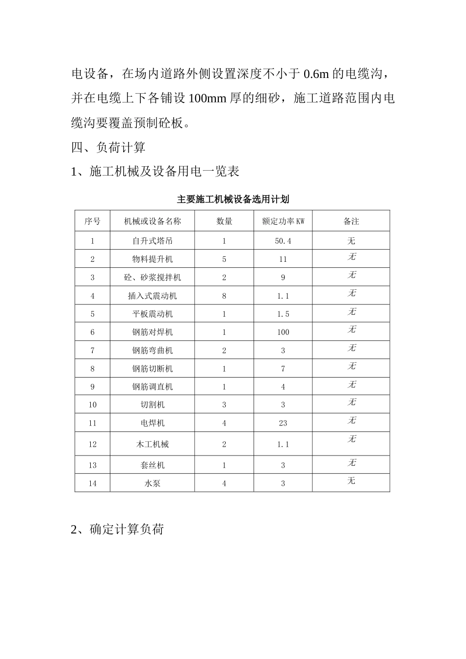 山东省住宅小区临时用电施工方案_第3页
