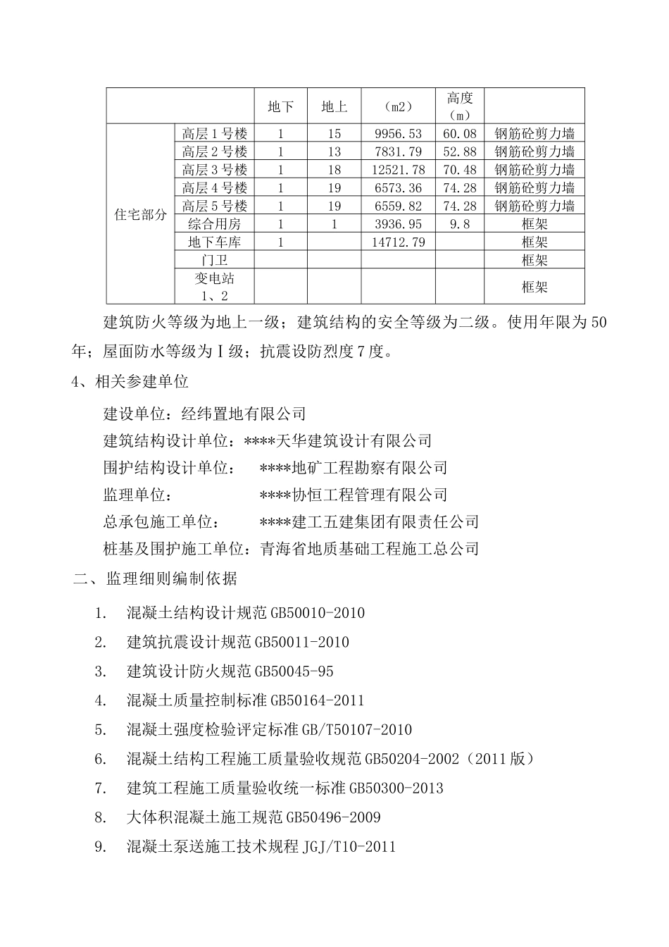基础主体结构工程监理实施细则_第3页