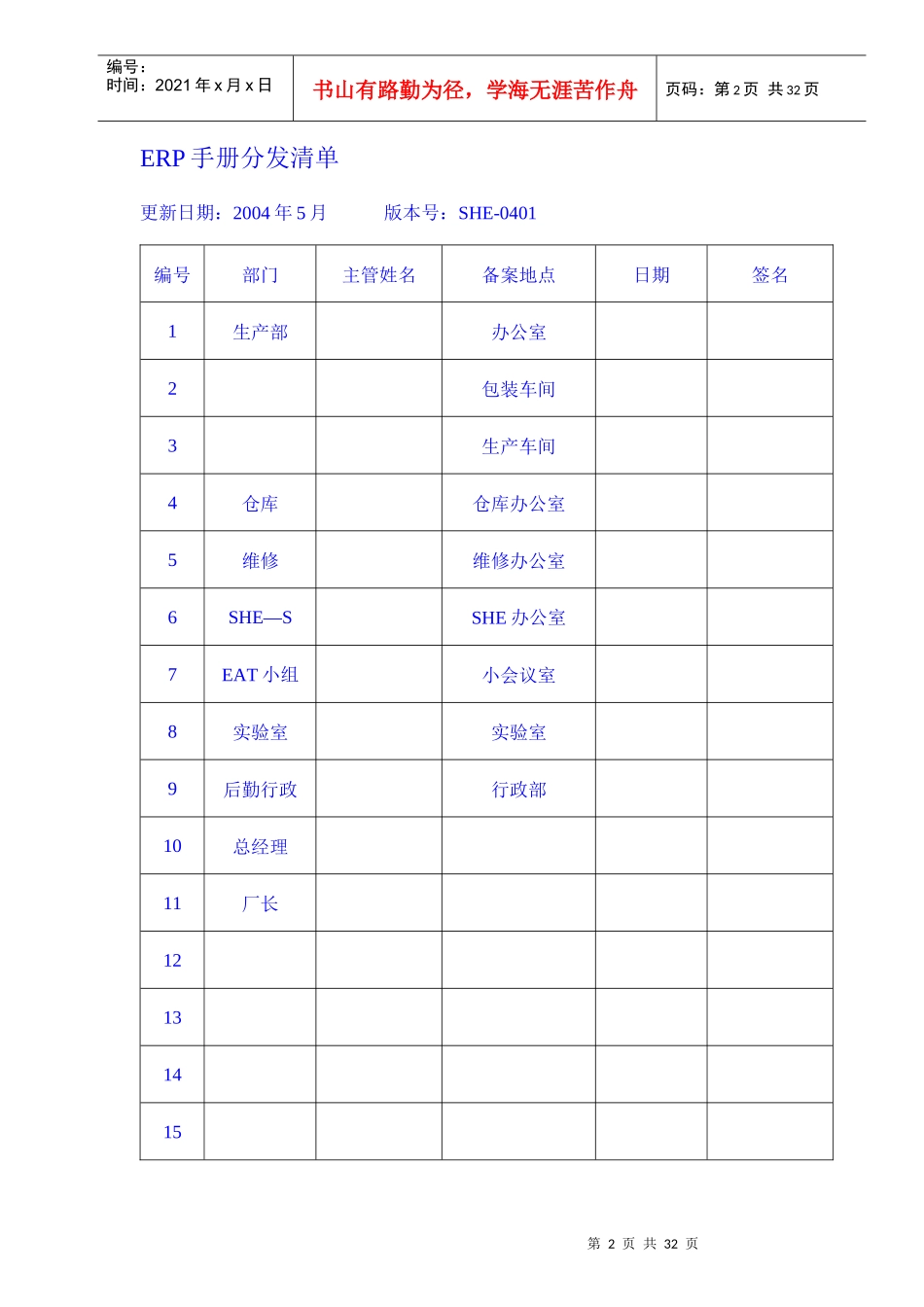 化学工业应急响应行动方案_第2页