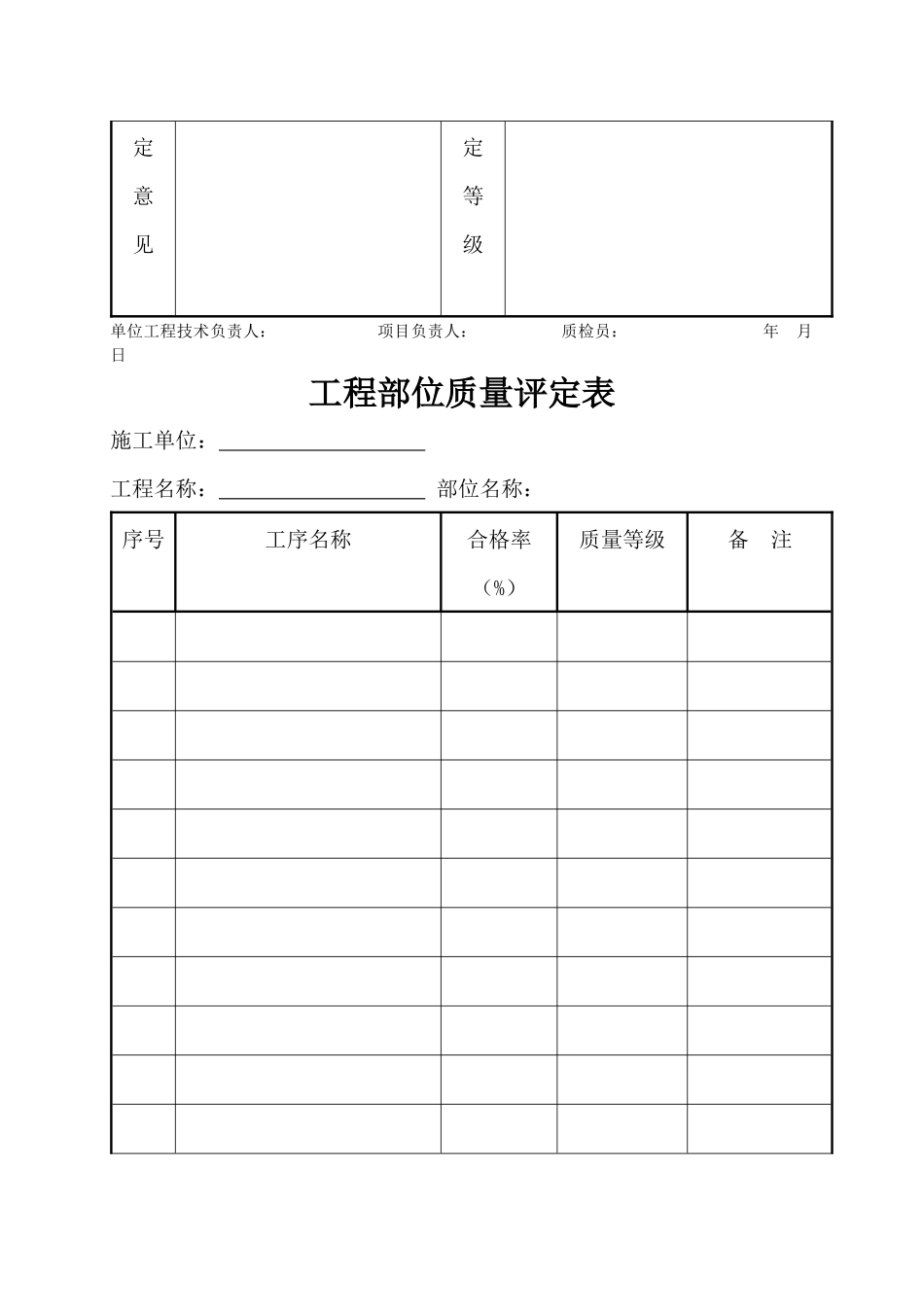 市政给排水工程验收表格p_第3页