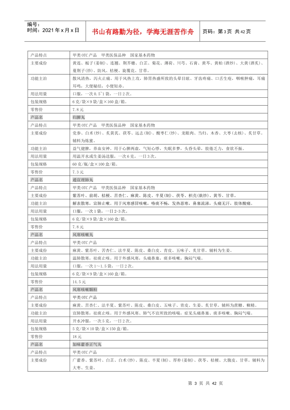 医药公司产品手册(文字版)_第3页