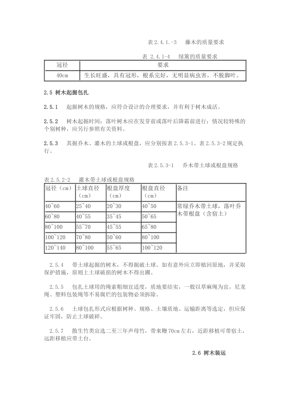 园林树木建植规程(试行)_第3页