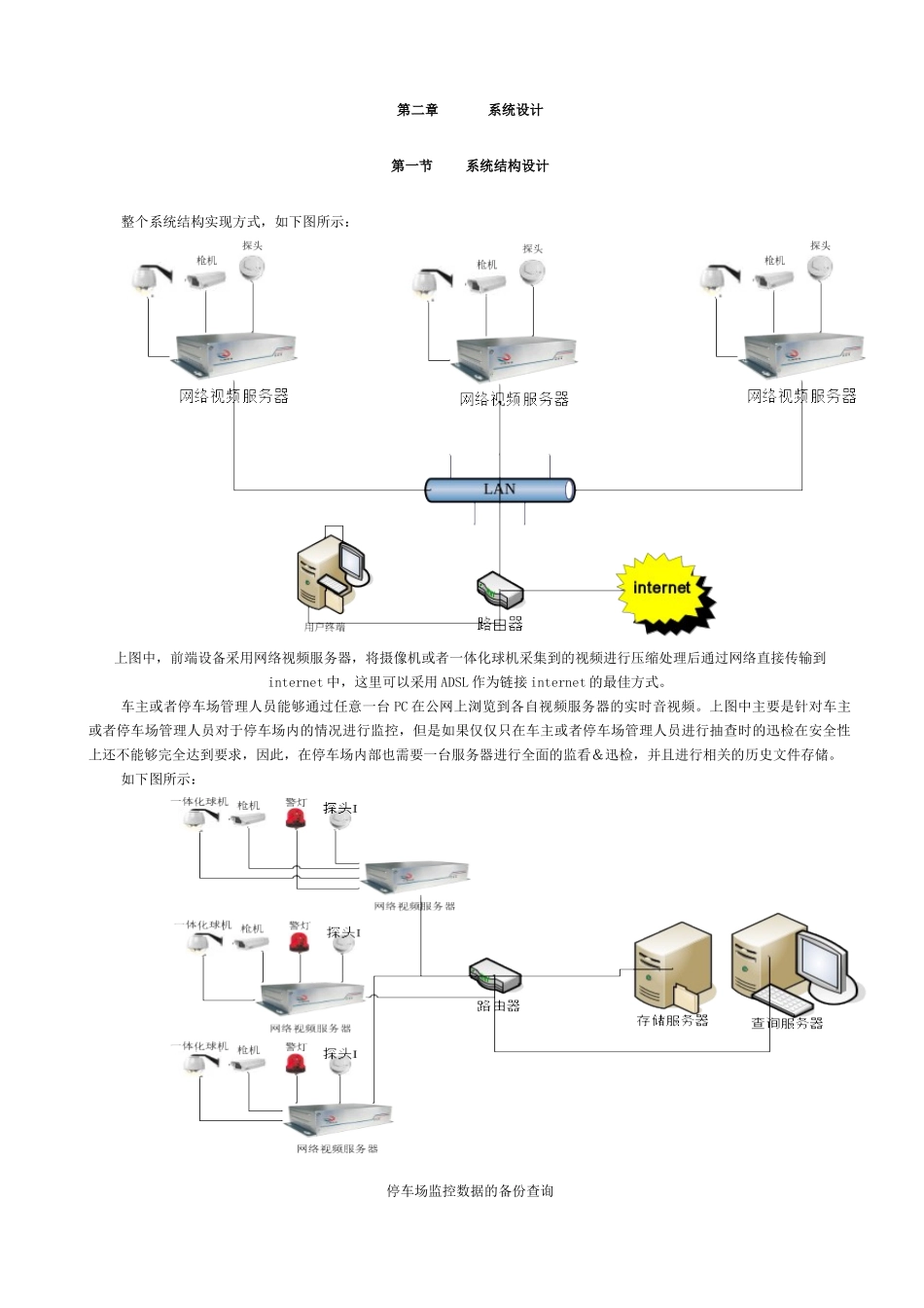 小区及相关道路监控方案_第2页