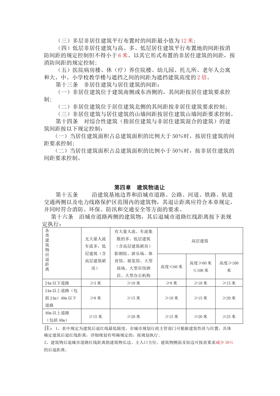 呼和浩特市城市规划管理技术规定范本_第2页