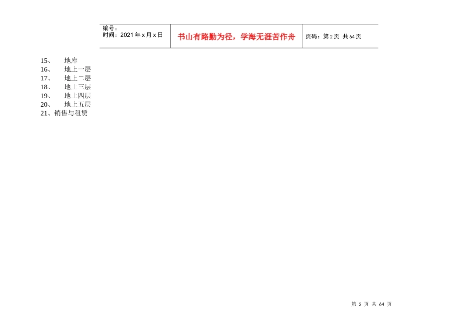 北京朝阳区【世贸2期】商业综合体项目商业报告-80DOC_第2页