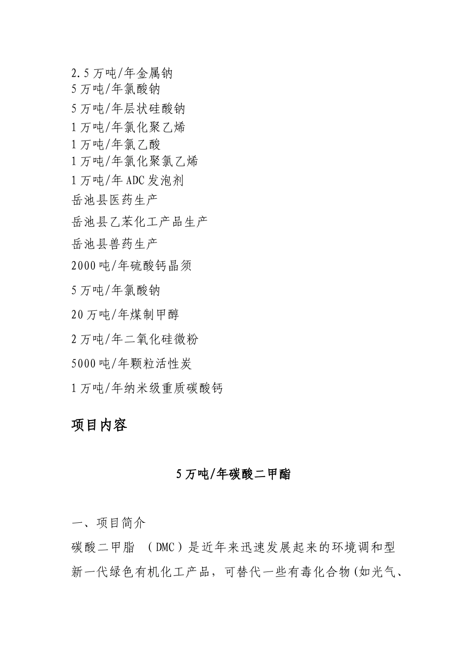 天然气盐卤化工产业合作项目_第2页