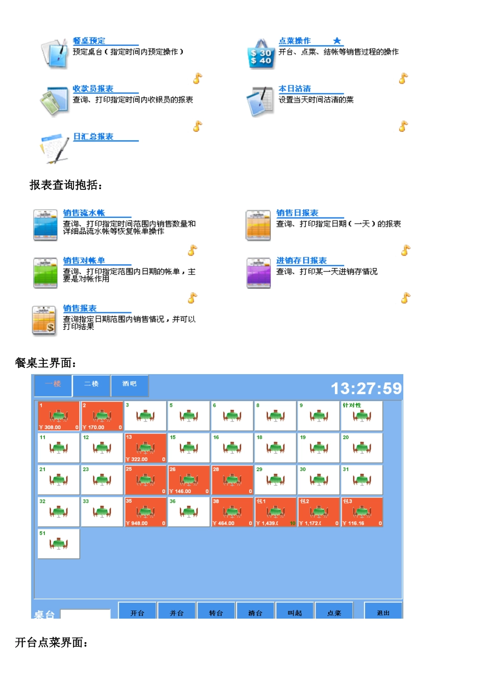 感谢您使用驰速餐饮管理系统后面为了简便_第3页