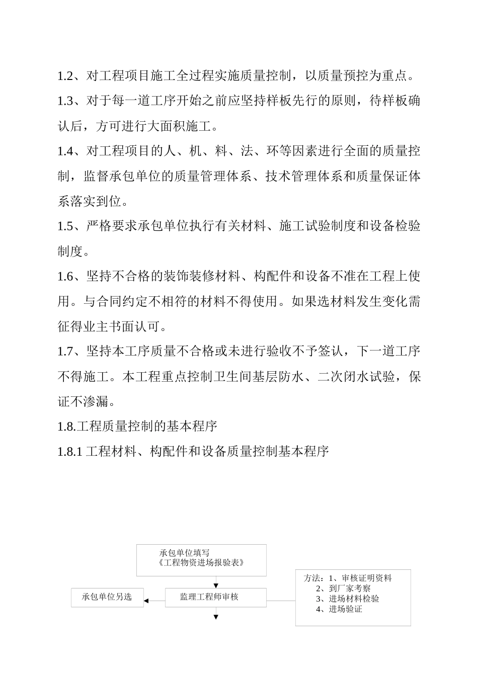 建筑装饰装修工程监理实施细则(招商花园城N17地块)_第3页
