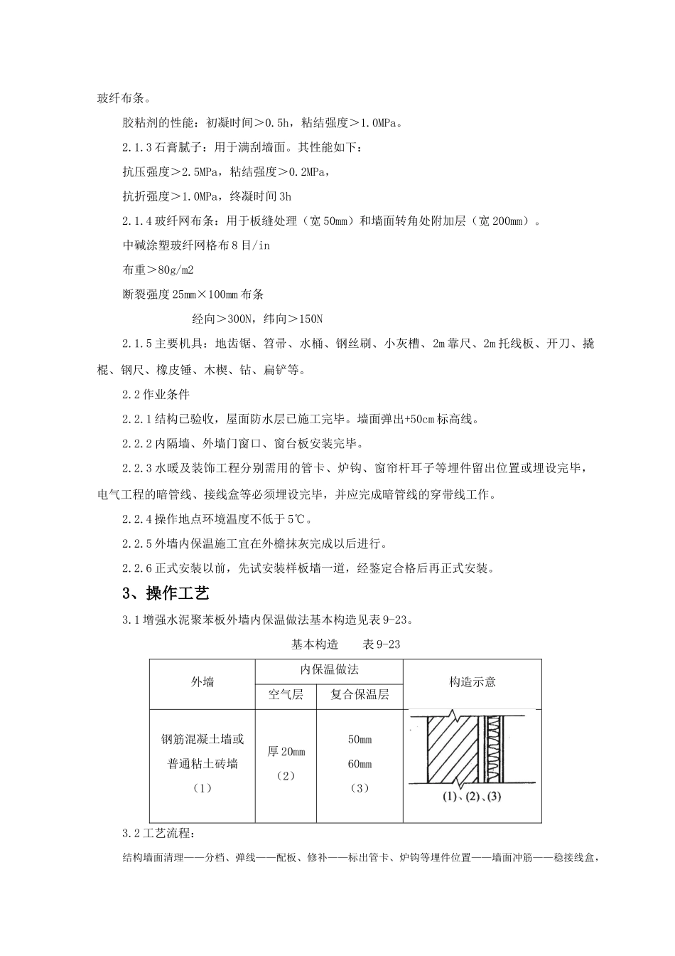 增强水泥聚苯复合板外墙内保温监理实施细则_第2页