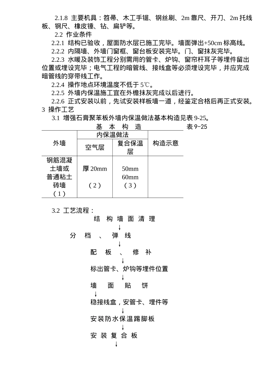 增强石膏聚苯复合板外墙内保温施工工艺标准(8)(1)_第2页