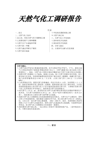 天然气化工3