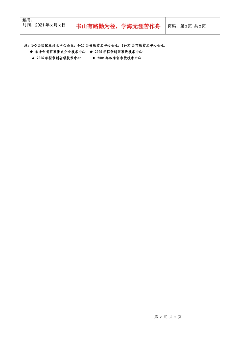 十一五百家创新型企业培植计划_第2页