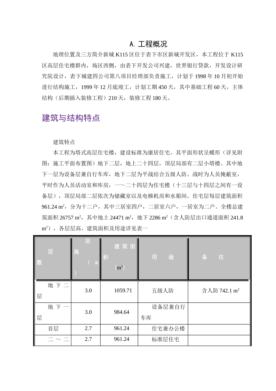 塔式高层工程施工设计方案_第3页