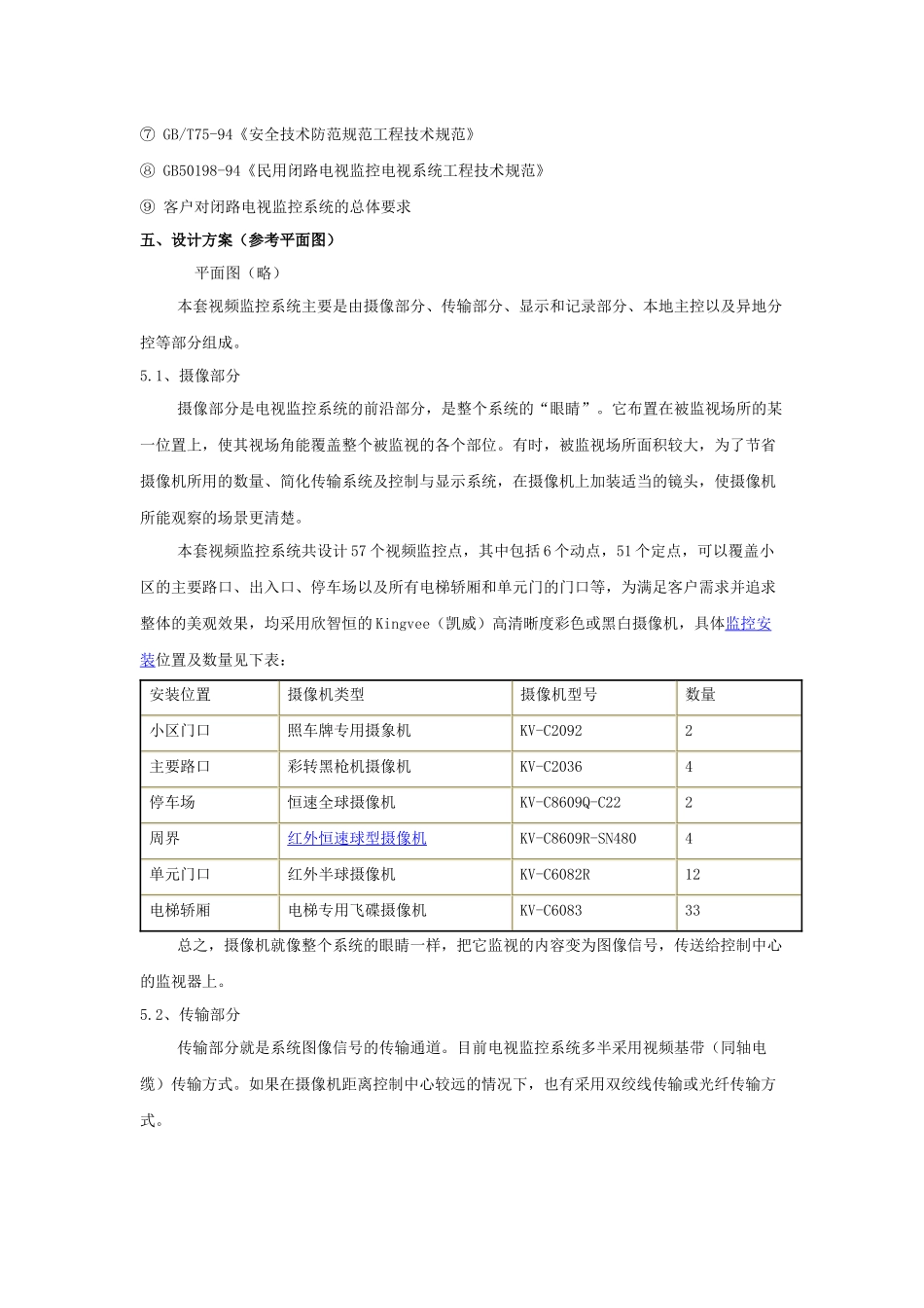 小区视频监控系统监控方案_第3页