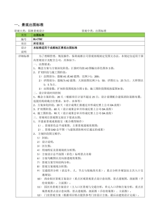 园林景观标准化培训资料