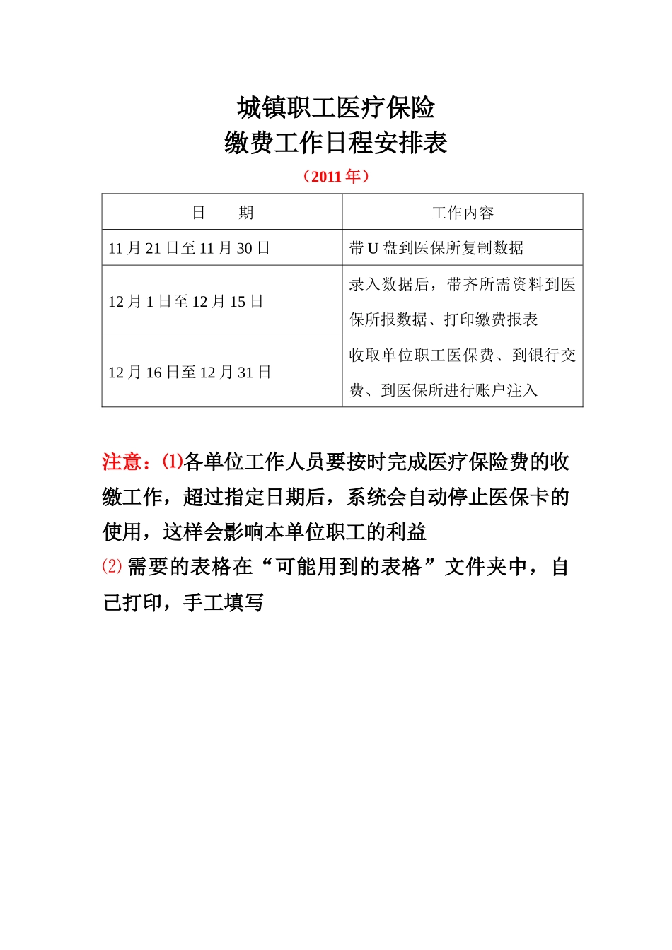 城镇职工医疗保险操作说明(新)_第1页