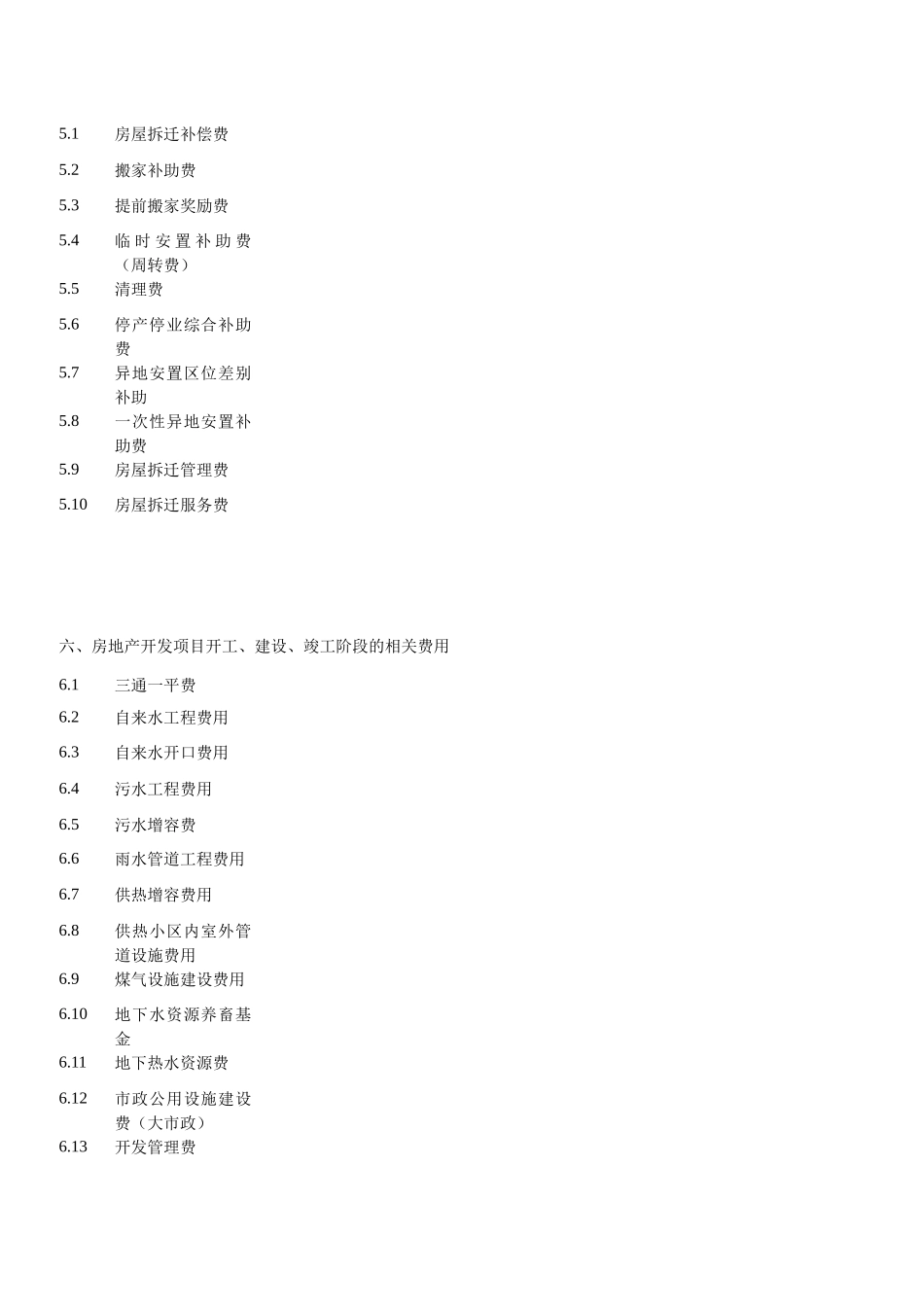 总结房地产程序和各项费用_第3页