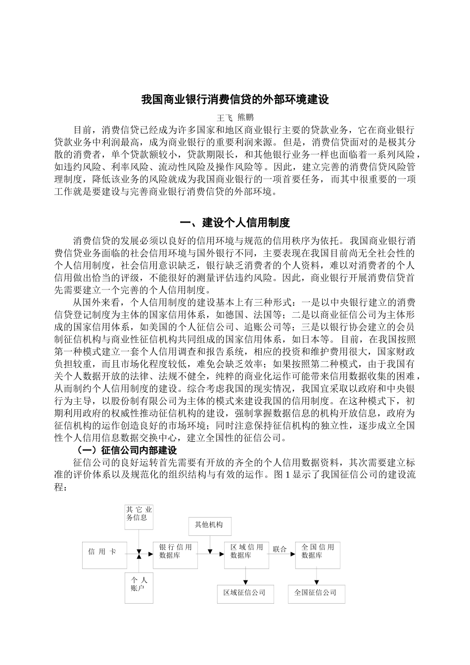 我国商业银行消费信贷的外部环境建设深圳金融信息网_第1页