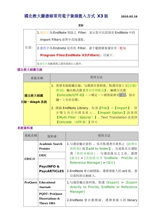国北教大图书馆常用电子资源汇入方式