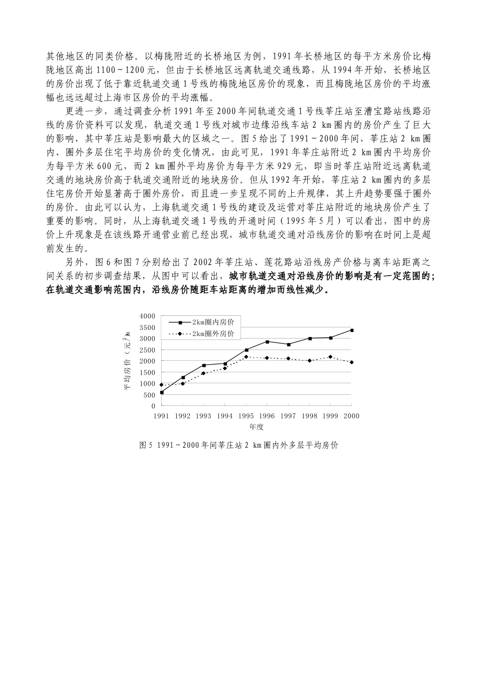 城市轨道交通对沿线区域经济发展影响的调查研究_第3页