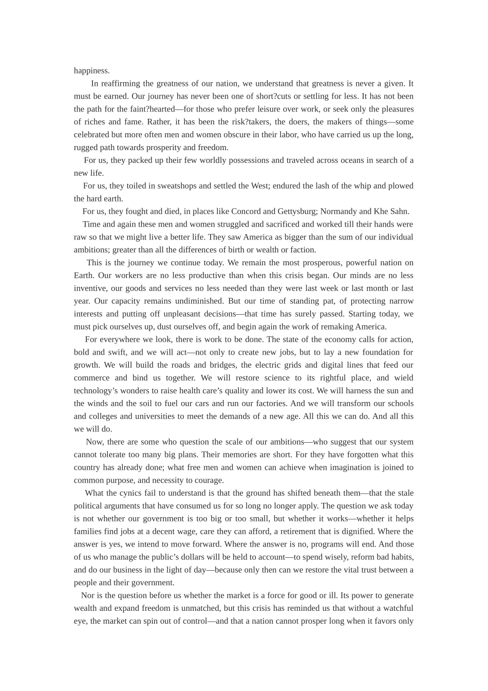 奥巴马演讲录（英文电子版）_第2页