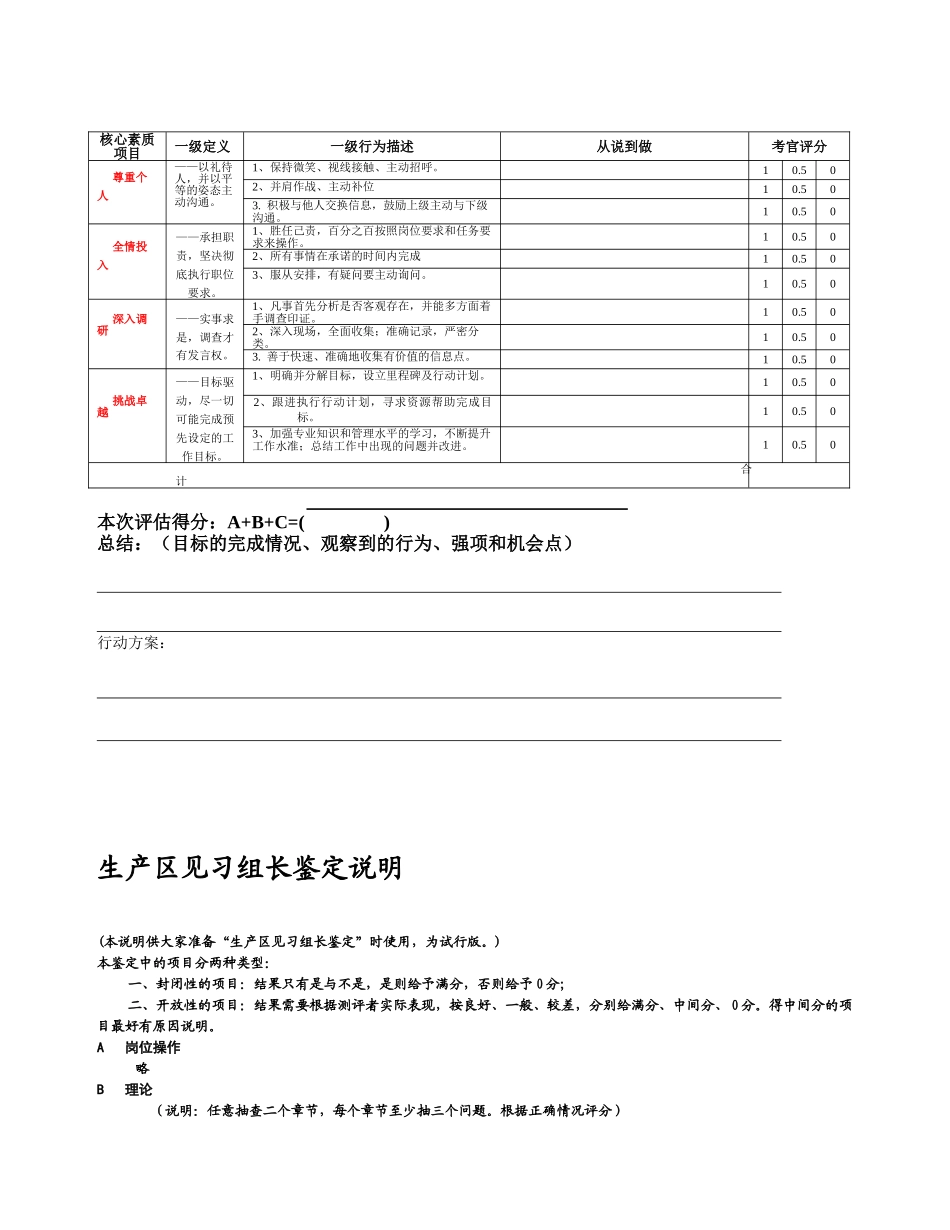 见习组长鉴定表_第3页