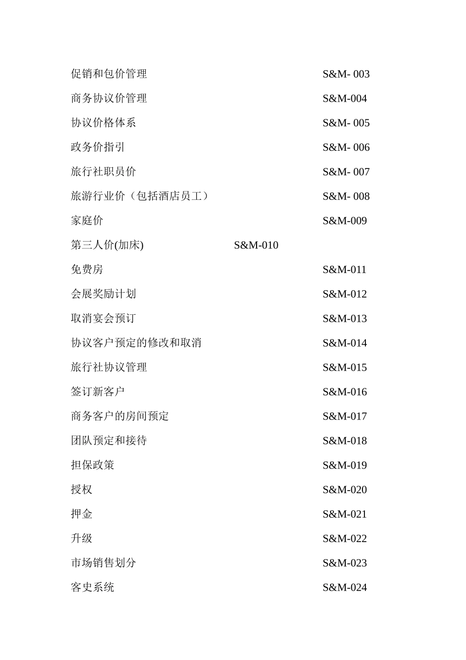 天津集贤佰悦酒店工作标准程序_第3页