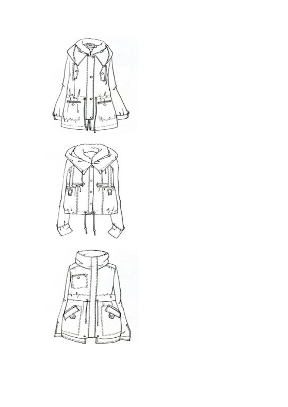 女装外套款式图_第2页