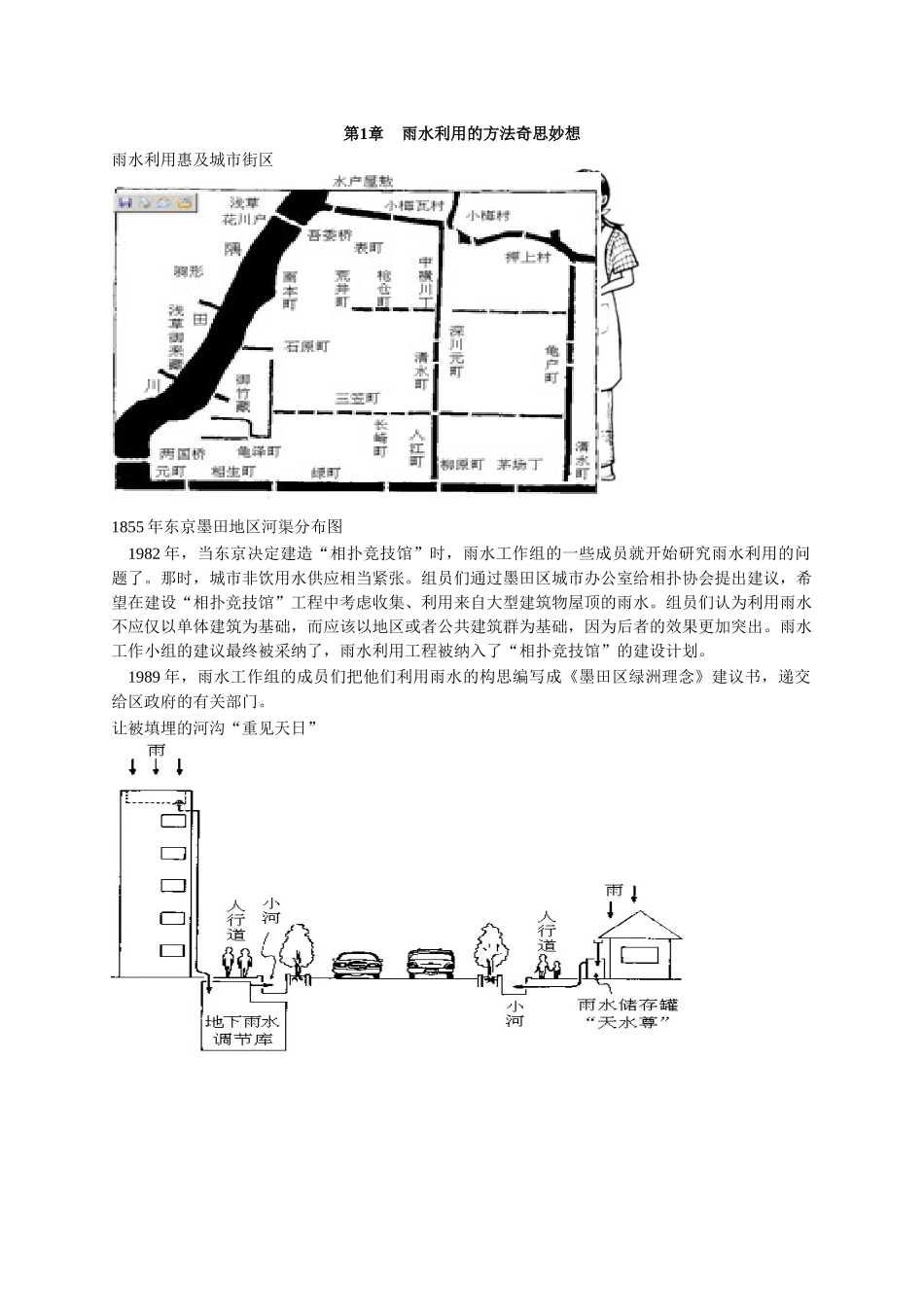 小日本写的 把雨水带回家详细讲解了在日本如何进行居住小区小范围_第2页