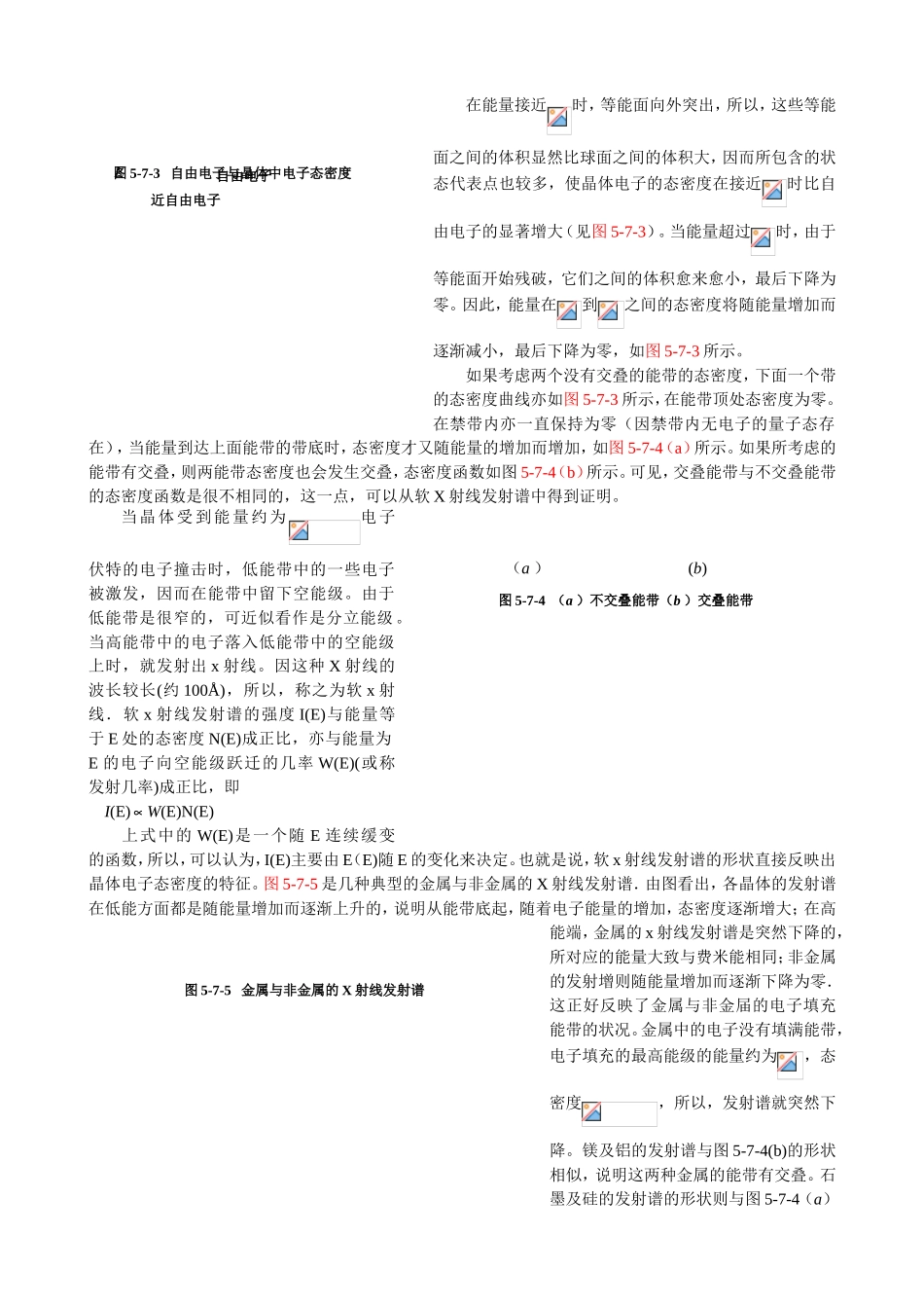 晶体中电子的能态密度测试题_第3页