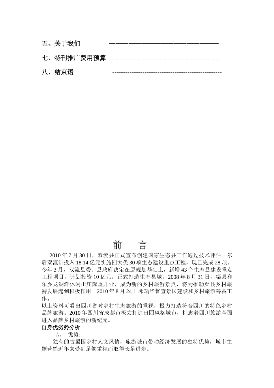 四川乡村旅游营销推广案_第3页