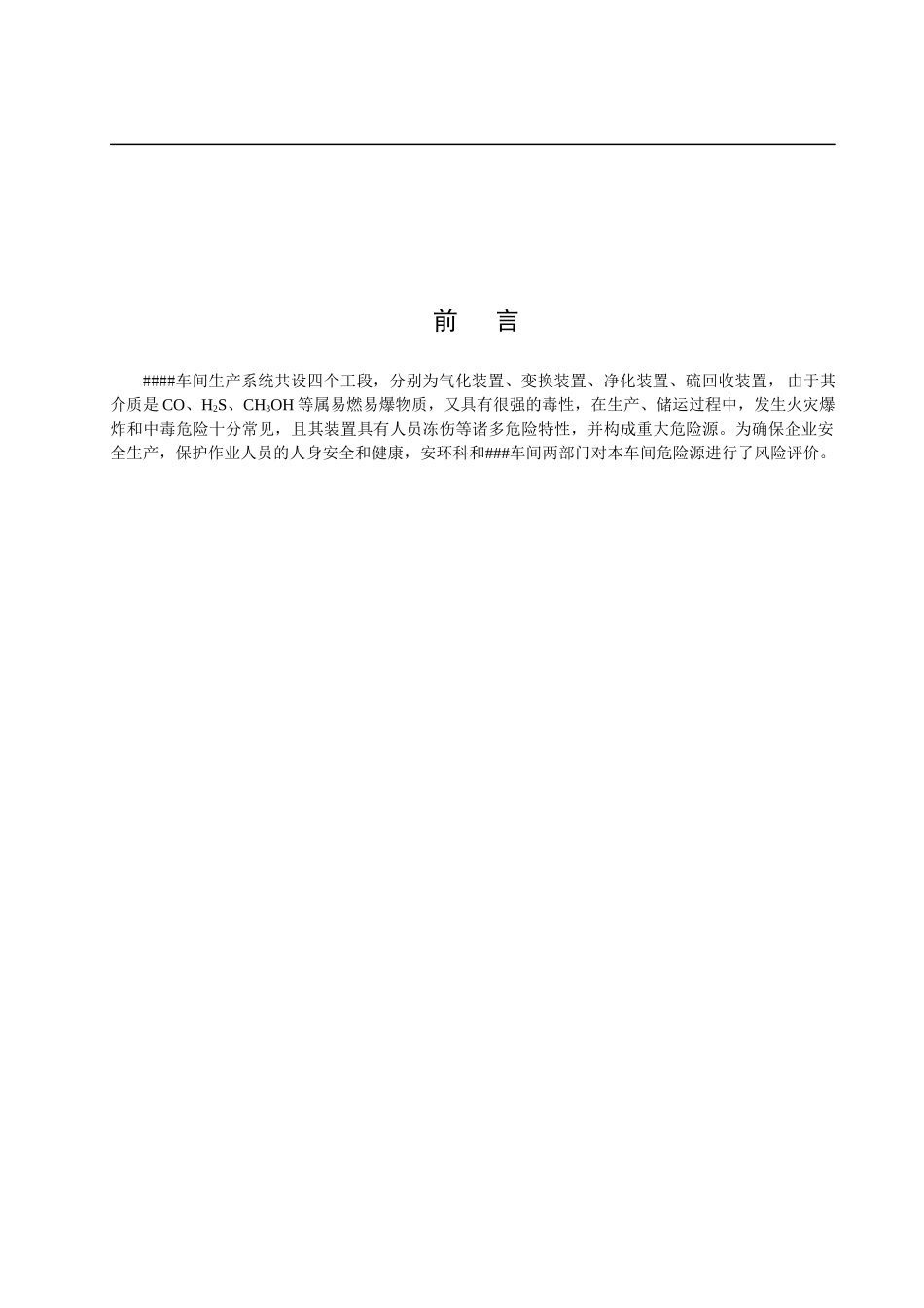 危险识别、风险评价报告书模板_第3页